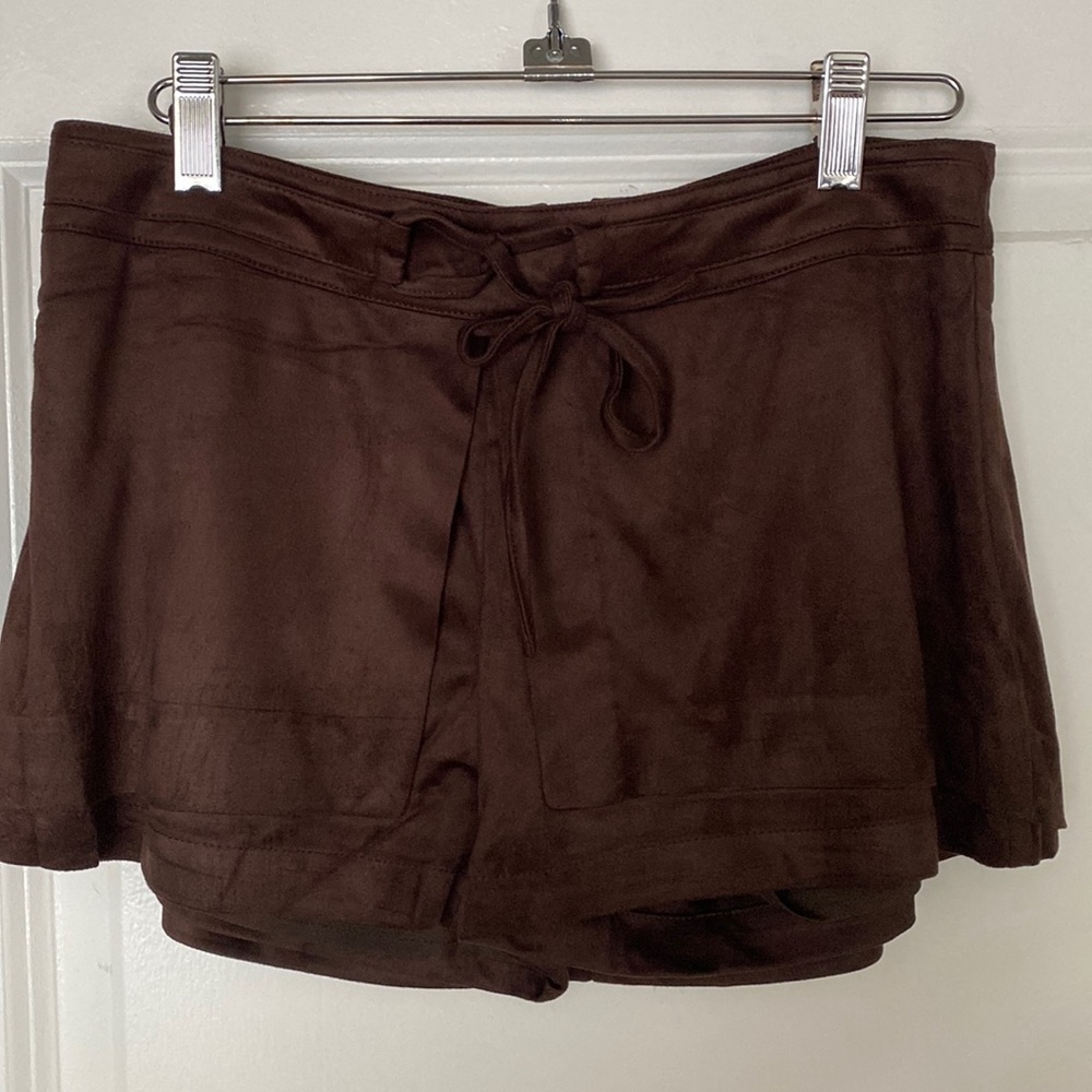 Dark Brown Miss Me Girls Shorts Size XL NWT - Picture 1 of 8